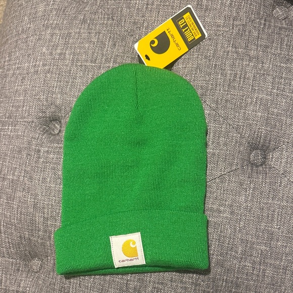 Carhartt Vibrant Green Knit Hat - Picture 1 of 1